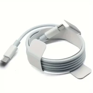Câble USB-C vers USB-C blanc