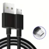 cable usb vers micro usb noir recharge et